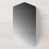 ピアノリサイタル招待状 オールインワン招待状 (外側)