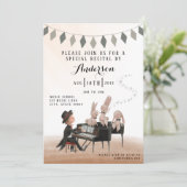 ピアノリサイタル招待状 招待状 (スタンド正面)