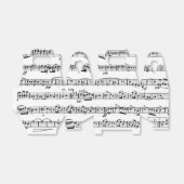 ピアノリサイタル用の楽譜 フェイバーボックス (折り畳みなし)