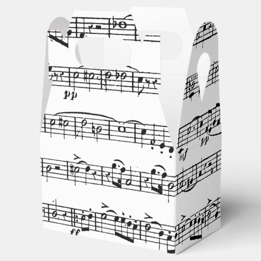 ピアノリサイタル用の楽譜 フェイバーボックス (オープン)