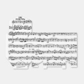 ピアノリサイタル用の楽譜 フェイバーボックス (折り畳みなし)