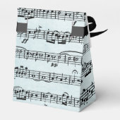 ピアノリサイタル用の楽譜 フェイバーボックス (裏面サイド)