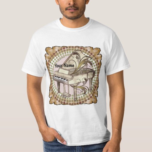 ピアノリズムTシャツ Tシャツ (正面)