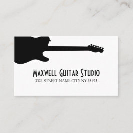 ピアノレッスンインストラクターMusic Studio Business Ca 名刺