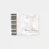 ピアノレッスンデザイン ポストイット (正面)