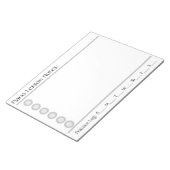 ピアノレッスンノートパッド ノートパッド (アングル)