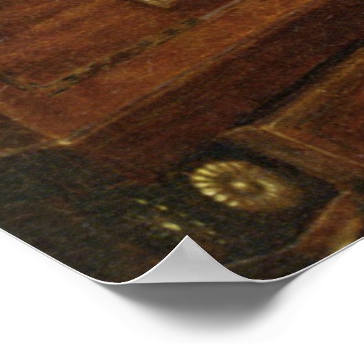 ピアノレッスン ポスター (角)