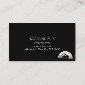 ピアノレッスン、音楽、楽器名刺 名刺 (裏面)