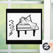 ピアノレディ ウィンドウサイン (ホーム)