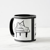 ピアノレディ マグカップ (正面左)