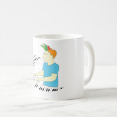 ピアノ人 コーヒーマグカップ (正面右)