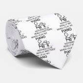 ピアノ以外は何も重要ではない ネクタイ (ロール)