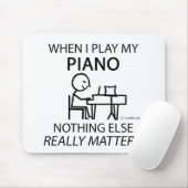 ピアノ以外は何も重要ではない マウスパッド (マウス)
