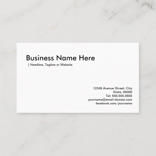 ピアノ先生エレガント – キーボードフォトイメージ 名刺 (裏面)