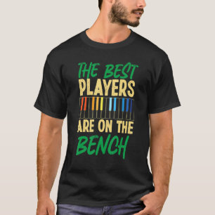 ピアノ先生ピアニスト鍵盤最高のThe Players Ar Tシャツ