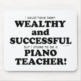 ピアノ先生裕福で成功 マウスパッド