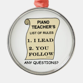 ピアノ先生規則1.pngの一覧 メタルオーナメント