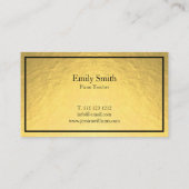 ピアノ先生 名刺 (裏面)