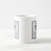 ピアノ免許 コーヒーマグカップ (中央)