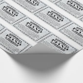 ピアノ免許 ラッピングペーパー (角)