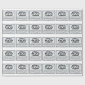 ピアノ免許 ラッピングペーパー (フラット)