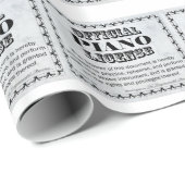 ピアノ免許 ラッピングペーパー (ロールコーナー)