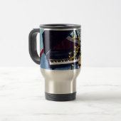 ピアノ冒険のくまによって絶縁されるマグ トラベルマグ (正面左)