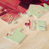 ピアノ写真のパズル ジグソーパズル (側面)