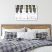 ピアノ及び月光のソナタ-第3動き キャンバスプリント (インサイチュ (寝室))