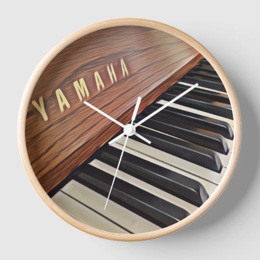 ピアノ壁時計 壁時計 (正面)