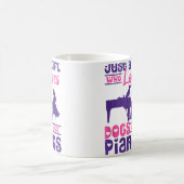 ピアノ奏者のための コーヒーマグカップ (中央)