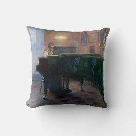 ピアノ奏者（ピアニスト）(女子ミュージシャン) クッション