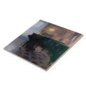 ピアノ奏者（ピアニスト）(女子ミュージシャン) タイル (側面)