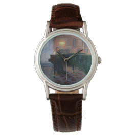 ピアノ奏者（ピアニスト）(女子ミュージシャン) 腕時計