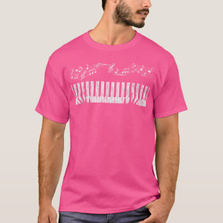 ピアノ奏者 ミュージシャン ピアニスト ギフト ピアノ Tシャツ