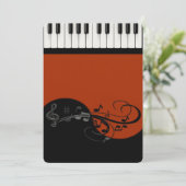 ピアノ招待状 招待状 (スタンド正面)