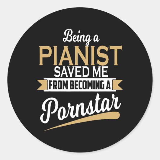 ピアノ救ミー ラウンドシール (正面)