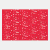 ピアノ最高の先生エバーピアノ鍵雪片 ラッピングペーパーシート (正面2)