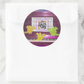 ピアノ熱狂する・ドラゴンが一日を過ごす素晴らしこと ラウンドシール (バッグ)