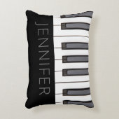 ピアノ生徒向けの贈り物 アクセントクッション (正面(垂直))