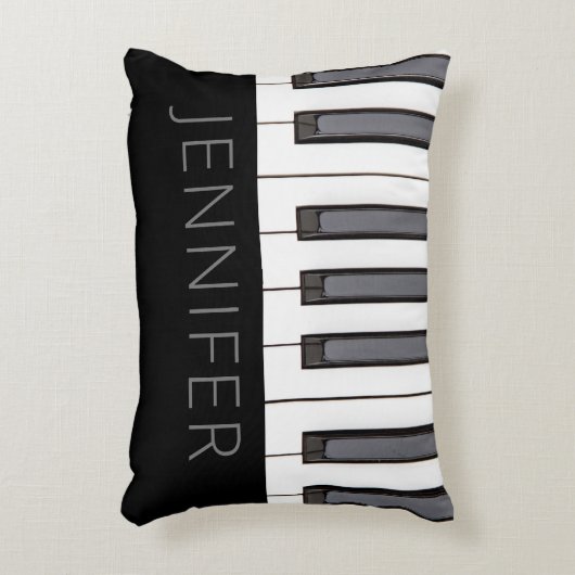 ピアノ生徒向けの贈り物 アクセントクッション (正面(垂直))