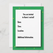 ピアノ発表会のご案内 招待状 (裏面)