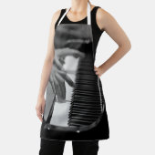 ピアノ素晴らしのアートワーク エプロン (インサイチュ)