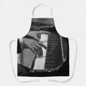 ピアノ素晴らしのアートワーク エプロン (正面)