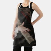 ピアノ素晴らしのアートワーク エプロン (インサイチュ)