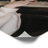 ピアノ素晴らしのアートワーク ポスター (角)