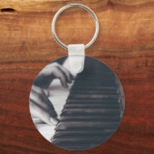 ピアノ素晴らしデザイン キーホルダー (正面)