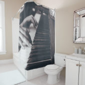 ピアノ素晴らしデザイン シャワーカーテン (インサイチュ)