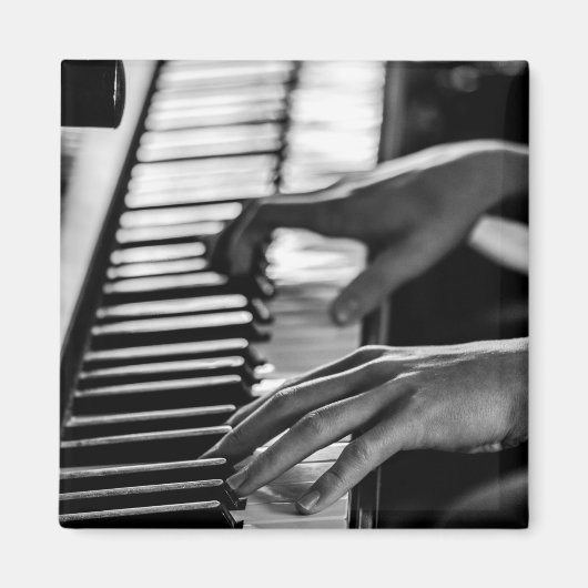 ピアノ素晴らし マグネット (正面)