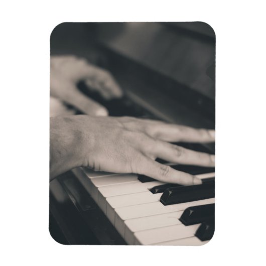 ピアノ素晴らし マグネット (縦)